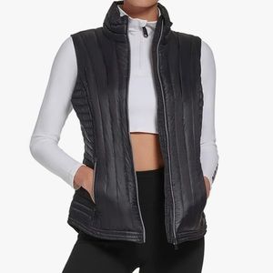 NWOT DKNY Sport Quilted Down Vest